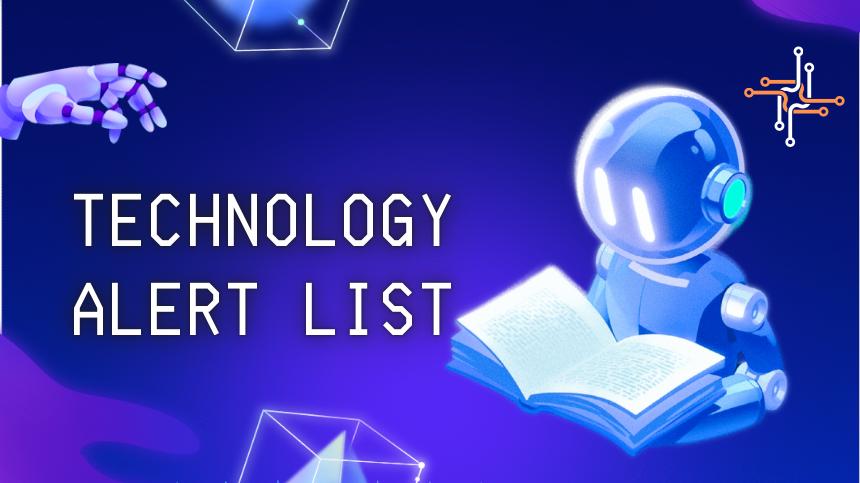 Technology alert listing